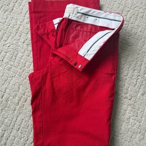 Banana Republic Red Dress Pants